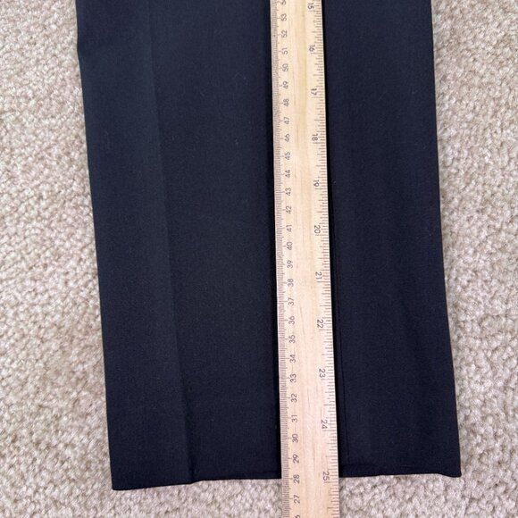 Express Editor Women’s Size 10 Black Straight Leg Ankle Pants 35X25 E785 - Picture 11 of 13